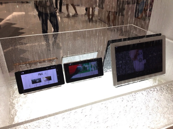 Xperia z4 tablet touch and try event 1